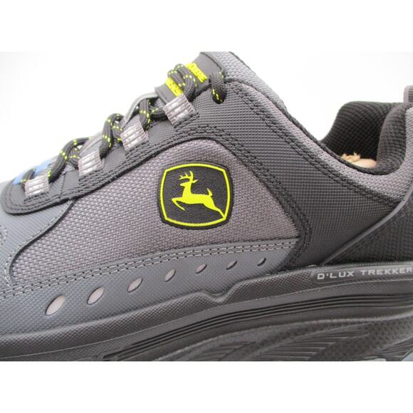 Skechers John Deere D’Lux Trekker Soundguard Men’s Sz 8 4E Gray Black Work Shoes - Picture 12 of 16